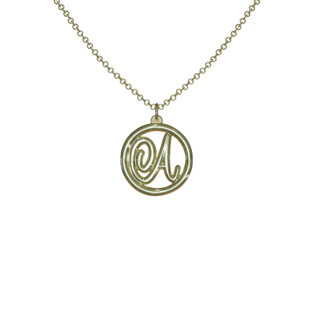 Legacy Loop Initial Necklace