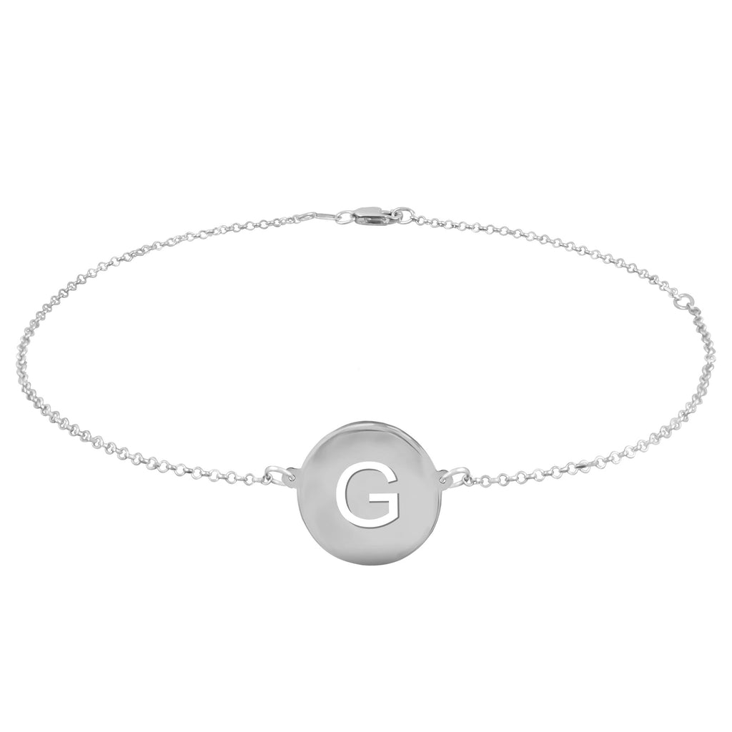 Initial Disc Anklet