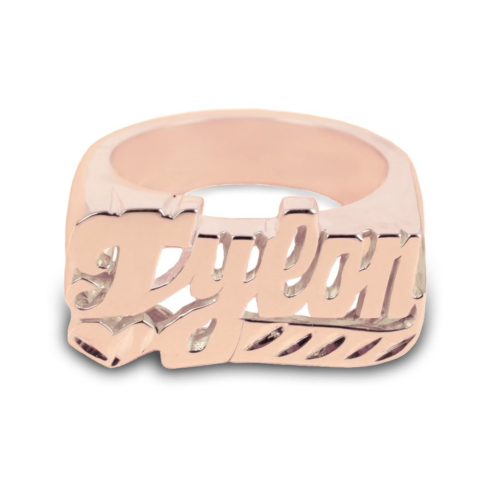 14K rose_gold plated sterling silver-dynamic-personalized-name-ring