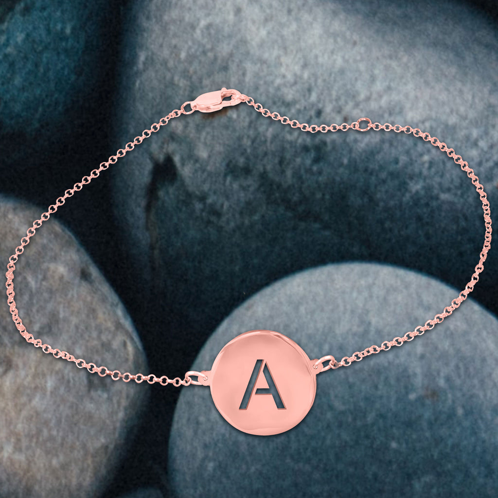 Initial Disc Anklet