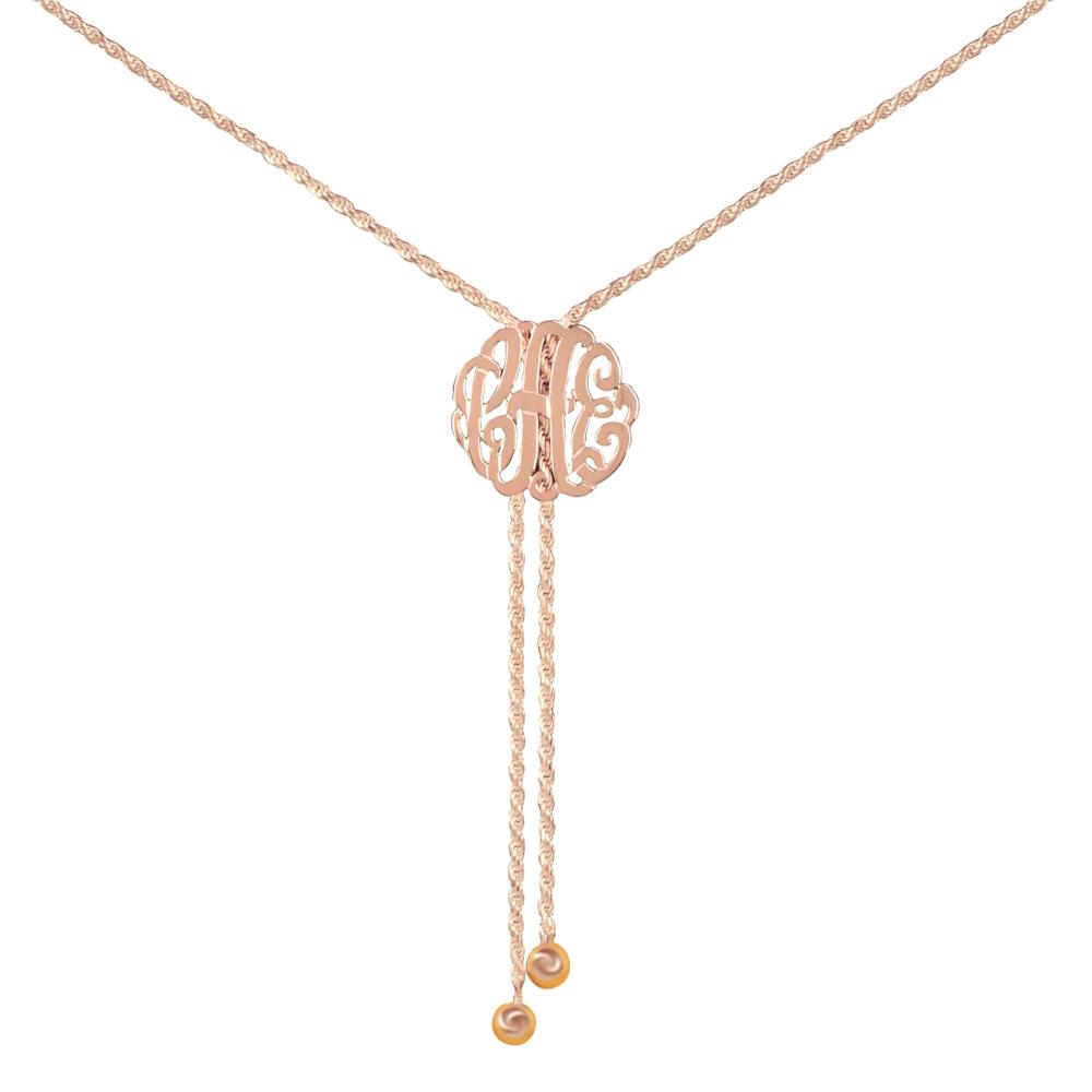 14K rose_gold plated sterling silver-lariat-monogram-necklace-medium