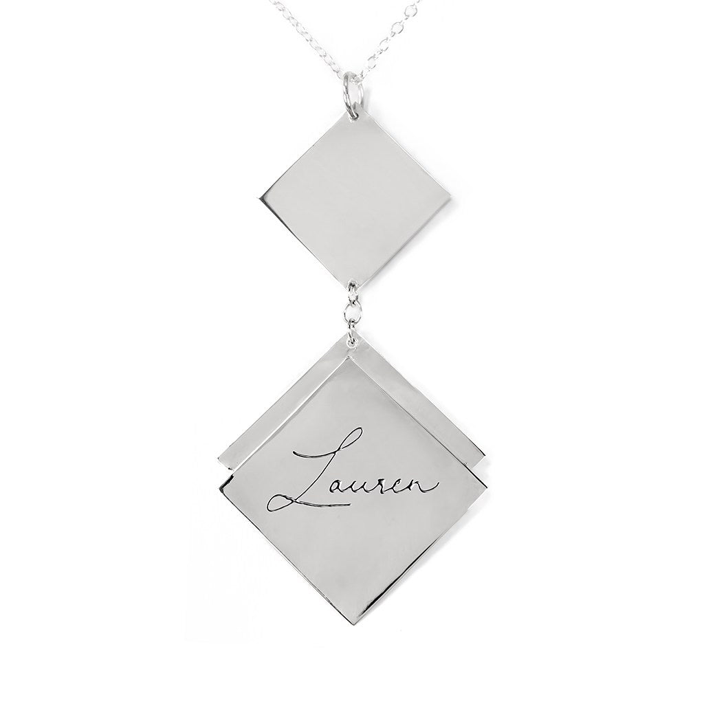 sterling silver name necklace